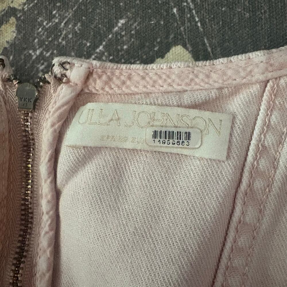 Ulla Johnson Renee Denim Corset Top Sweetbriar Size‎ 4 - Picture 10 of 13